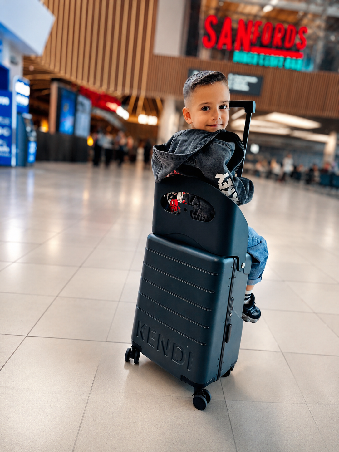 Is a Ride On Suitcase with a Seat Safe for Adults and Children?